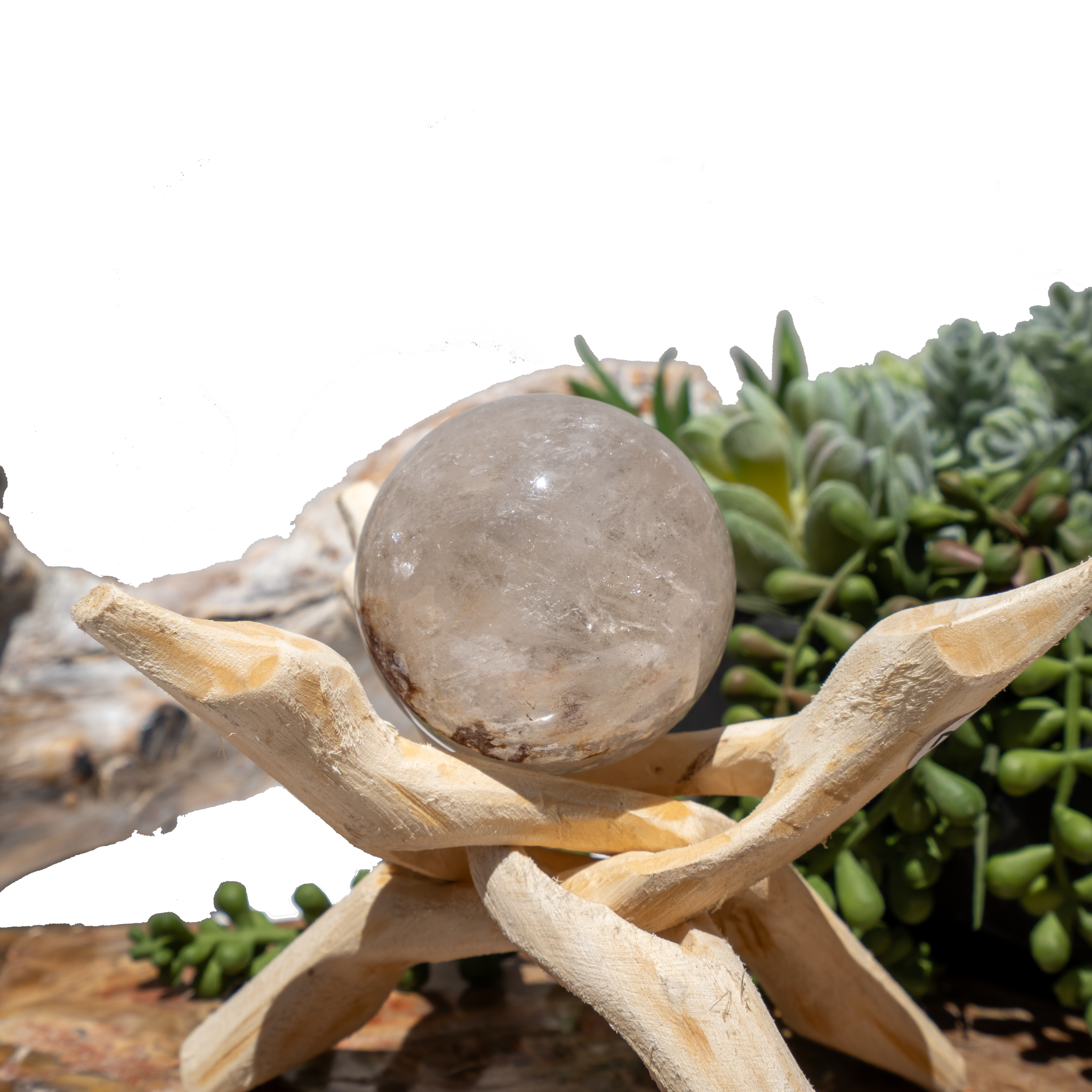Clear Quartz with Sun Healer