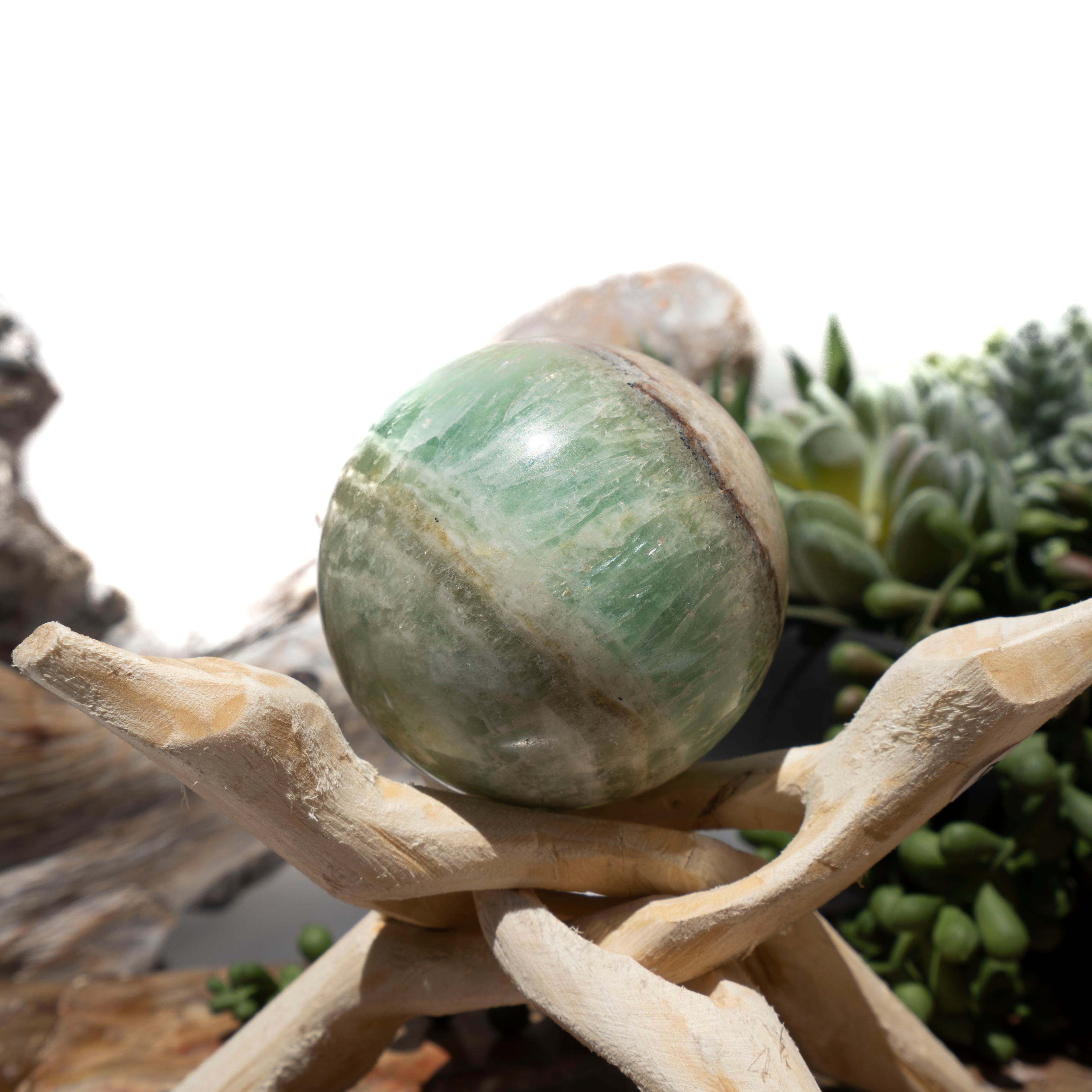 Pistachio Calcite