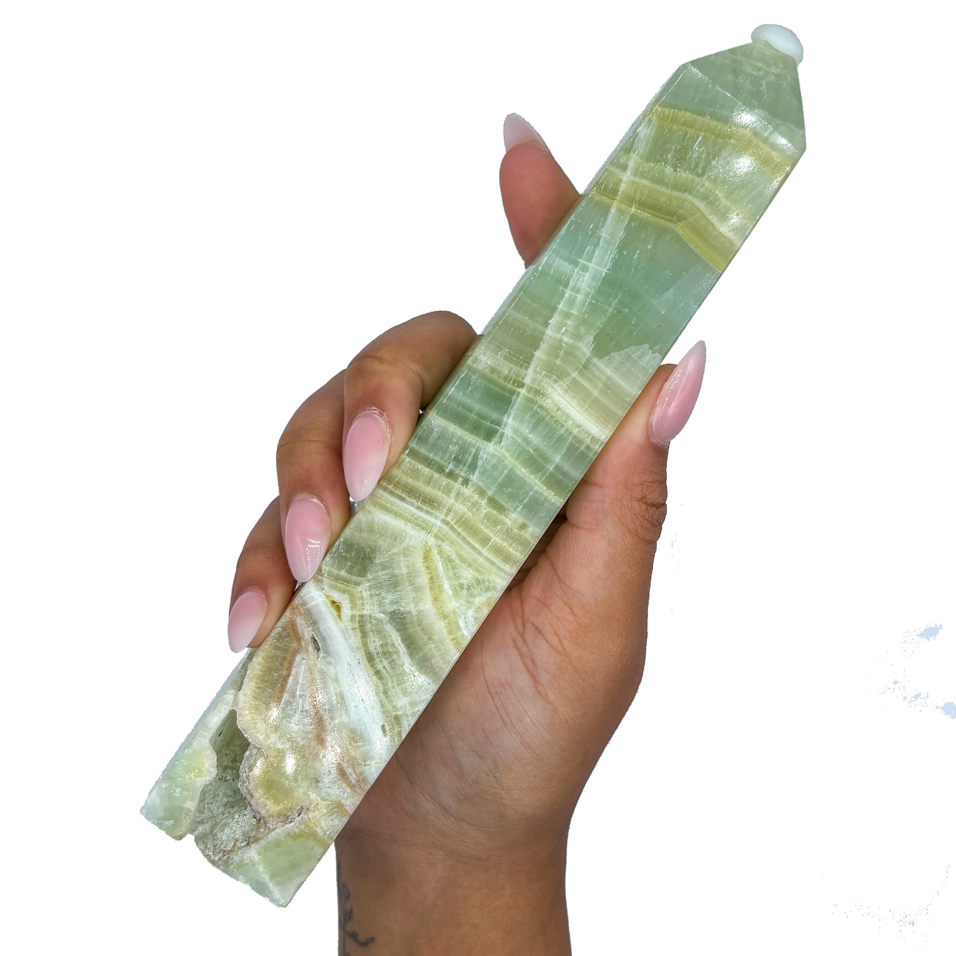 Pistachio Calcite